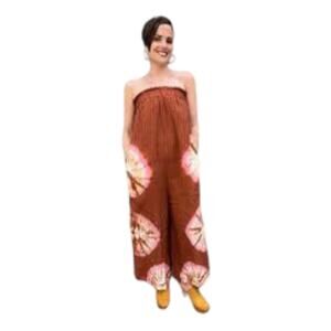 The Odells Anthropologie Tye Dye Josephine Jumpsuit Size XS